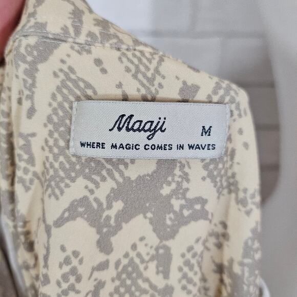 Maaji Wild Animal Mandy Longshirt Coverup - Picture 10 of 11